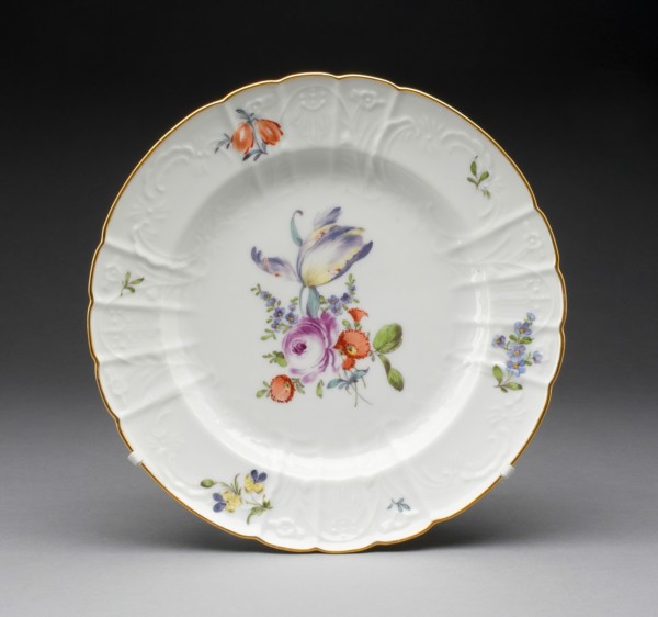 Plate, Saint Petersburg, 1796/1801. Creator: Russian Imperial Porcelain Factory.