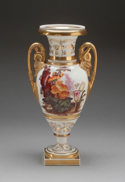 Vase, Swansea, c. 1815. Creator: Swansea Potteries & Porcelain Factory.
