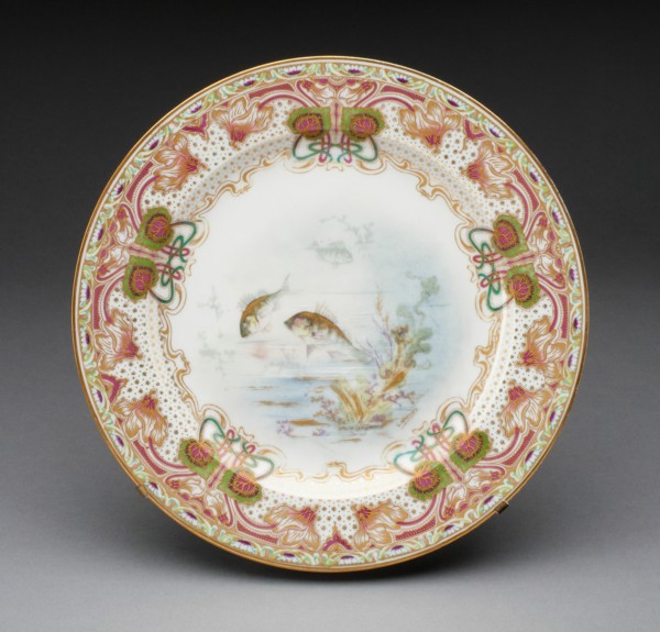 Plate, France, c. 1900. Creator: Théodore Haviland.