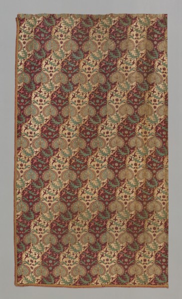 Panel, England, 1849/51. Creator: Bannister Hall Print Works.