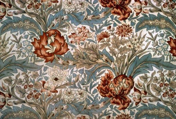 Panel (Formerly a Furnishing Textile), England, c. 1895/1900. Creators: Sidney Mawson, Turnbull & Stockdale.