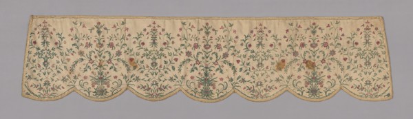 Valance, England, 18th century. Creator: Unknown.
