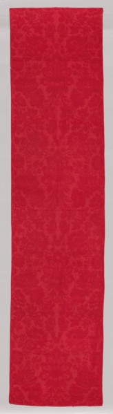 Panel of Wool Furnishing Damask, England, 1740-80. Creator: Unknown.