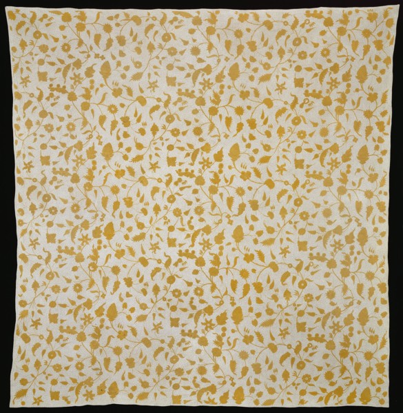 Bedcover, England, c. 1710. Creator: Unknown.