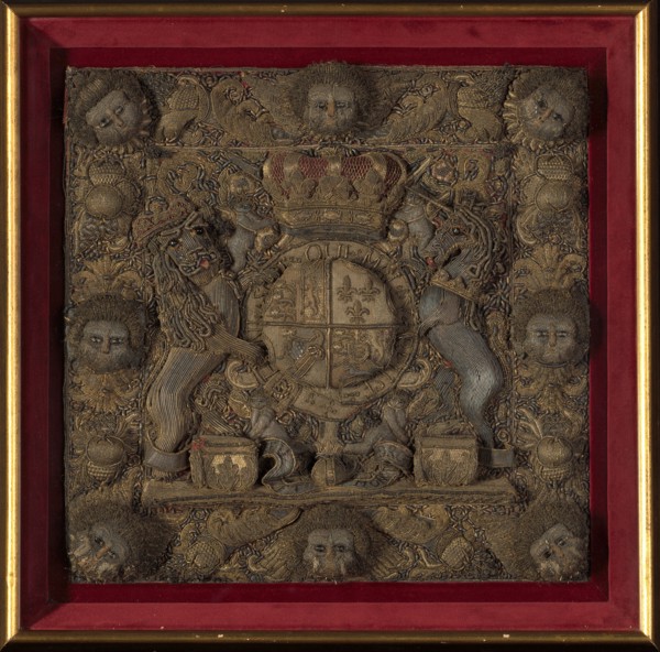 Burse Panel, England, 18th century. Creator: Unknown.