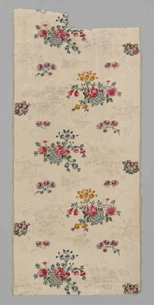 Panel (From a Dress), England, c. 1745/46. Creator: Unknown.