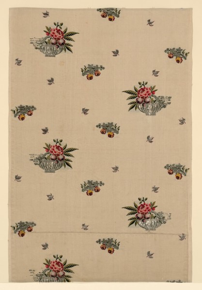 Panel, Spitalfields, c. 1735. Creator: Unknown.