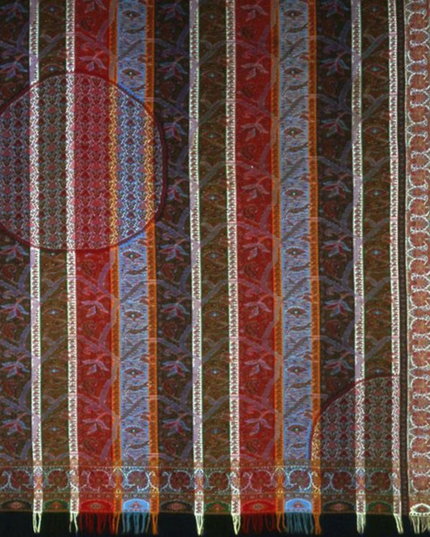 Square Shawl, Europe, 1840/55. Creator: Unknown.