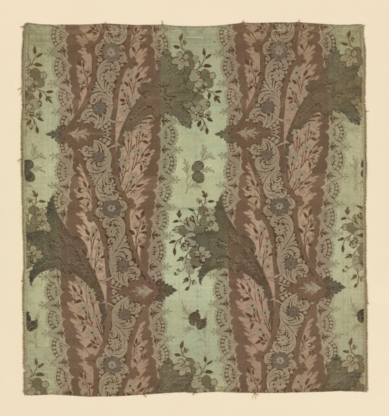 Panel (Dress Fabric), France, 1718/20. Creator: Unknown.