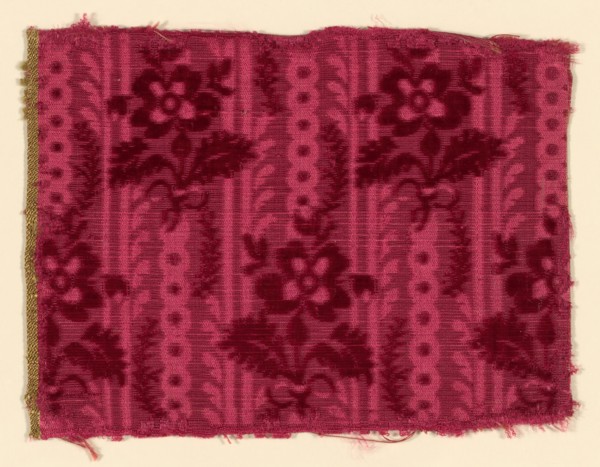Fragment, France, 1750/1800. Creator: Unknown.
