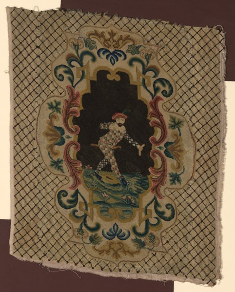Chair Seat, France, 18th century. Creator: Unknown.