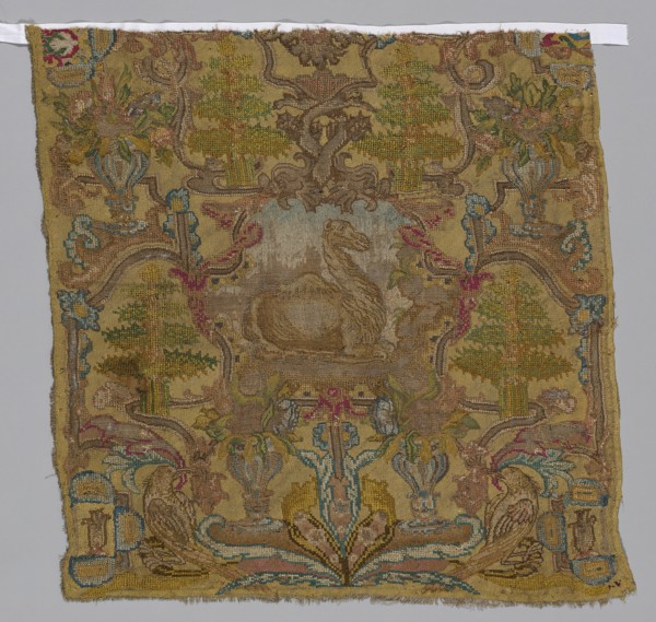 Chair Seat, France, 17th century. Creator: Unknown.