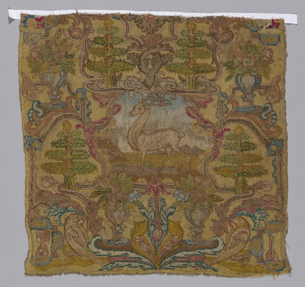 Chair Seat, France, 17th century. Creator: Unknown.