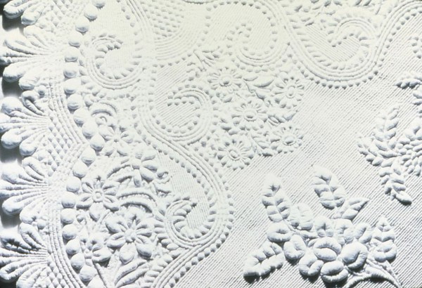 Bedcover, France, 1825/75. Creator: Unknown.