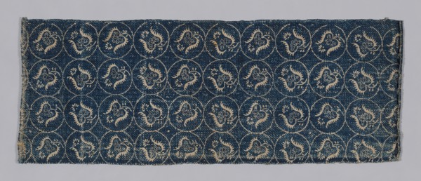 Fragment, France, 18th century. Creator: Unknown.