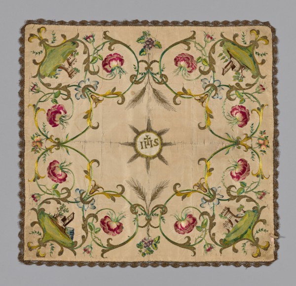 Chalice Cover, Italy, 18th century. Creator: Unknown.