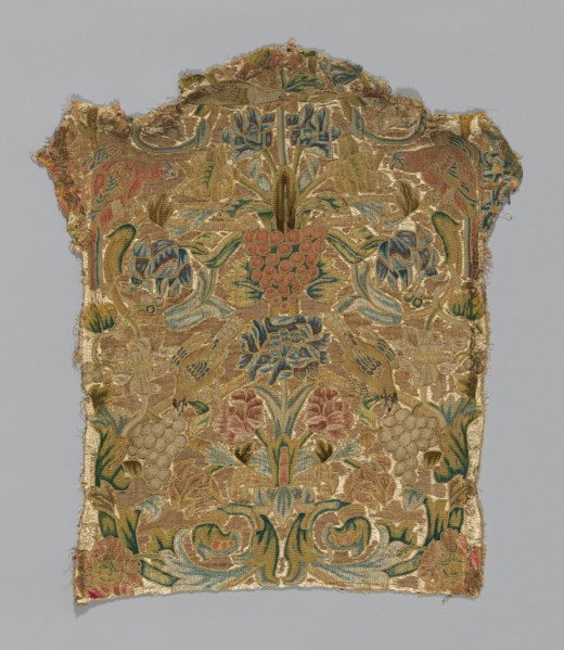 Chair Back, Italy, 17th century. Creator: Unknown.