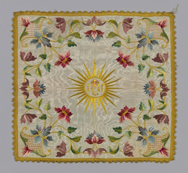 Chalice Cover, Italy, 19th century. Creator: Unknown.
