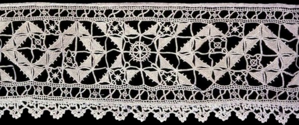 Border (From a Pillow Cover), Italy, 1550/1600. Creator: Unknown.
