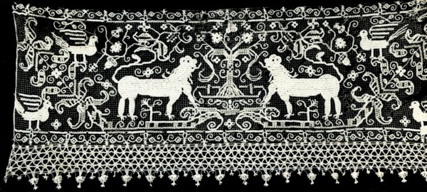 Flounce, Italy, 17th century. Creator: Unknown.