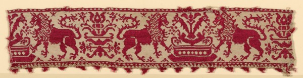 Fragment (Border), Italy, 1601/25. Creator: Unknown.