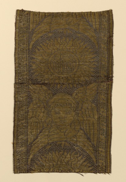 Fragment from an Orphrey Band, Italy, 15th/16 century. Creator: Unknown.