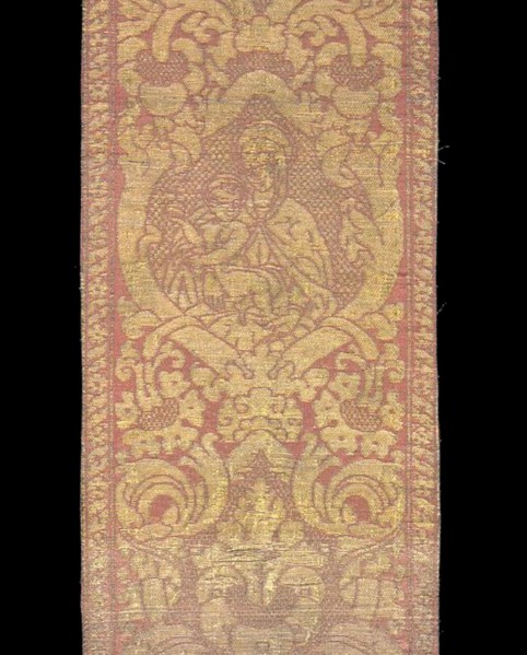 Orphrey Band, Italy, 15th century. Creator: Unknown.