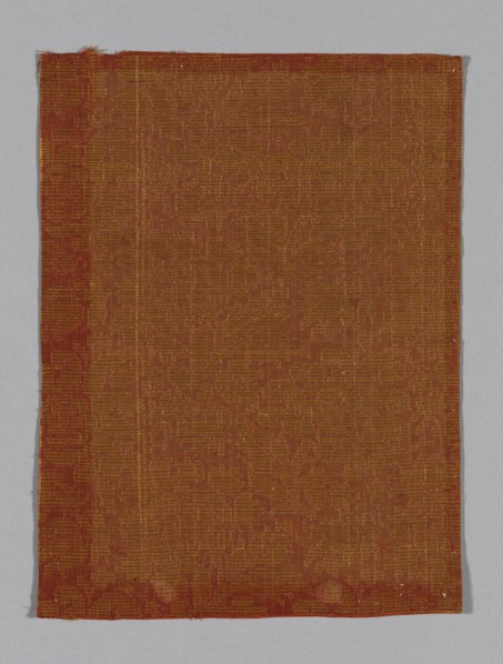 Fragment, Italy, 1650/1700. Creator: Unknown.