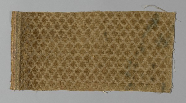 Fragment (Dress Fabric), Italy, 17th century. Creator: Unknown.