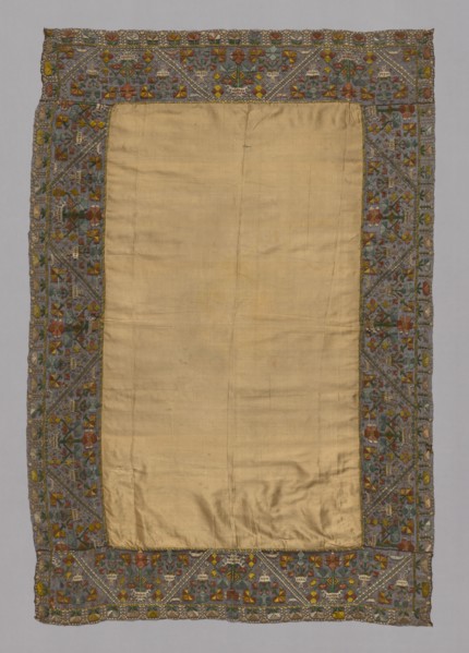 Table Cover, Italy, 17th century. Creator: Unknown.