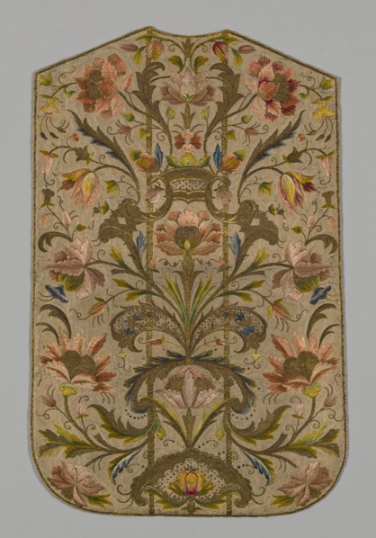 Chasuble (Back), Italy, 1701/25. Creator: Unknown.