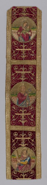 Orphrey Band, Italy, 17th century. Creator: Unknown.