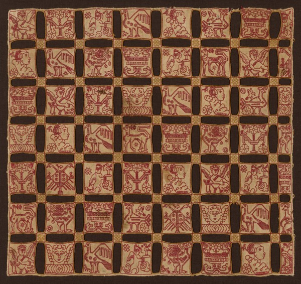 Panel (Probably used as a Pillow Cover), Italy, c. 1600. Creator: Unknown.