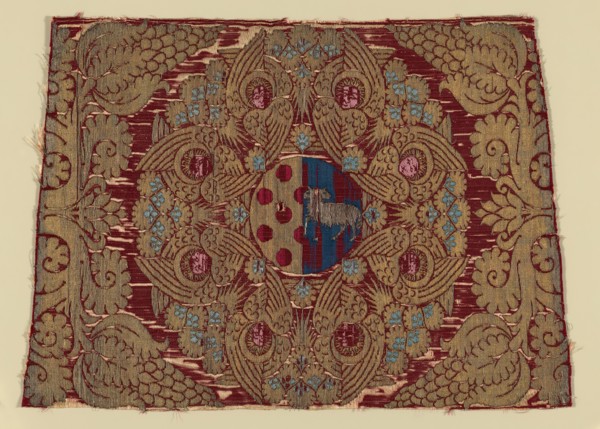 Fragment (From a Vestment), Florence, 15th century. Creator: Unknown.