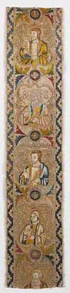 Band from an Orphrey, Florence, 1360s. Creator: Unknown.