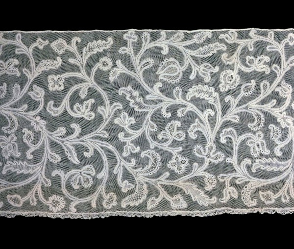 Fragments (Flounce), Italy, 1701/50. Creator: Unknown.