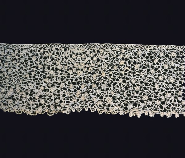 Flounce, Italy, 1675/1700. Creator: Unknown.
