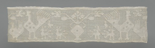 Border (From a Cover), Southern Italy, 1675/1725. Creator: Unknown.