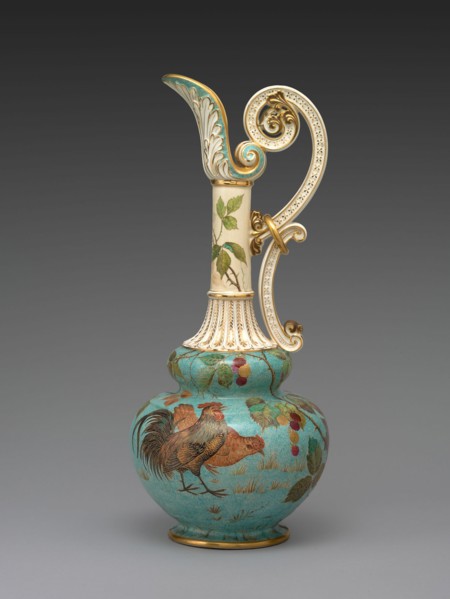 Ewer, 1886/90. Creator: Faience Manufacturing Company.