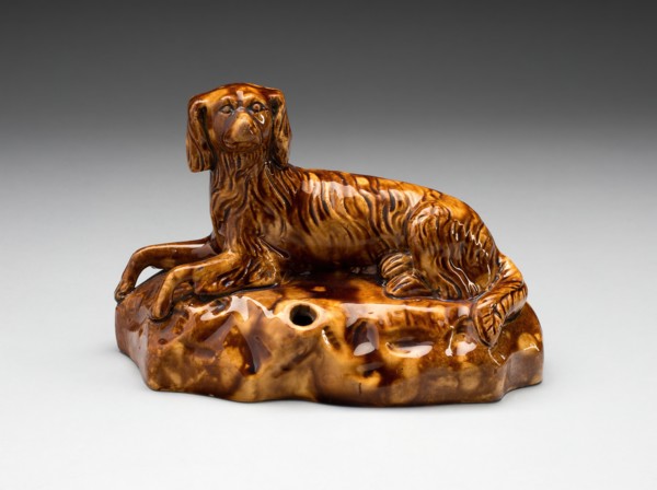 Inkstand, 1850/80. Creator: East Liverpool Pottery.