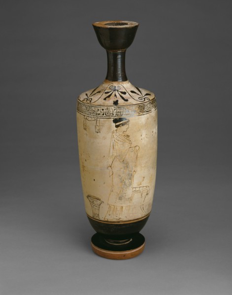 Lekythos (Oil Jar), About 440 BCE. Creator: Unknown.