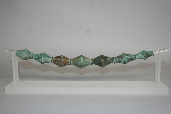 Biconical Bead Necklace, Geometric Period (800-600 BCE). Creator: Unknown.