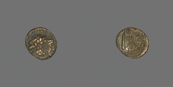 Coin Depicting the God Zeus and Consort (?), about 137-127 BCE. Creator: Unknown.