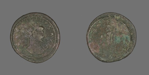 Antoninianus (Coin) Portraying Emperor Gallienus, 260-268. Creator: Unknown.