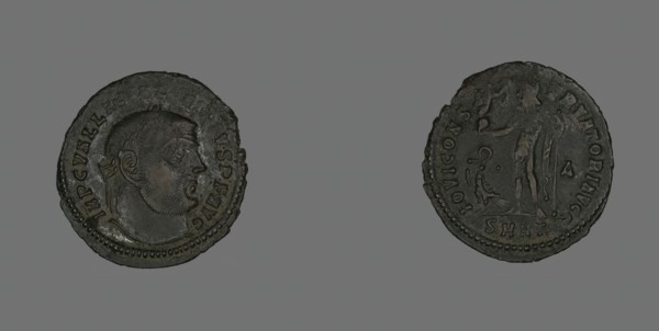 Follis (Coin) Portraying Emperor Licinius, 313. Creator: Unknown.