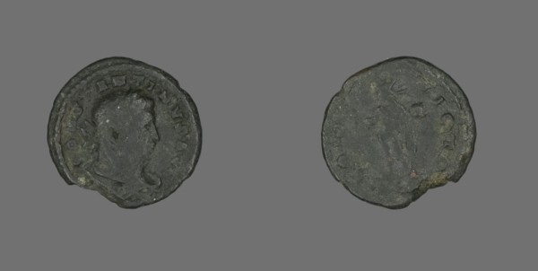Coin Portraying Emperor Constantine I, 310-311 AD. Creator: Unknown.