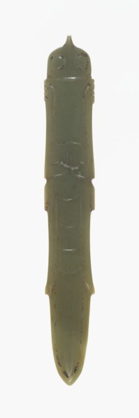 Insect-Shaped Pendant, Shang or Western Zhou period, 13th/10th century B.C. Creator: Unknown.