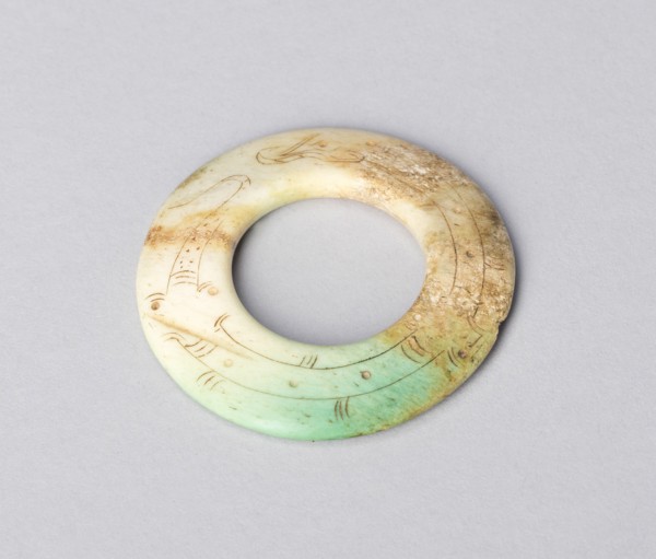 Ring with Dragon, Eastern Zhou dynasty, Warring States period (480-221 B.C.). Creator: Unknown.