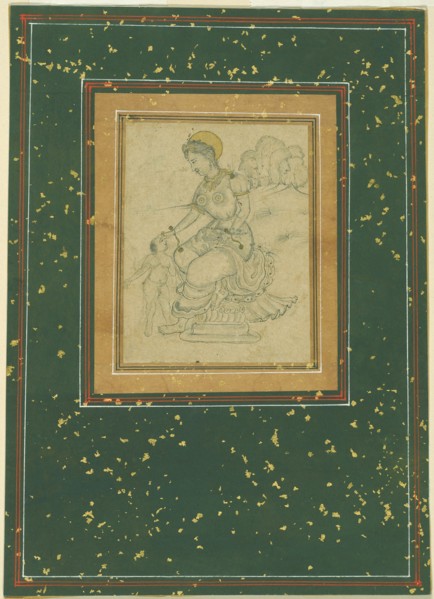 Mother and Child, c. 1625. Creator: Unknown.