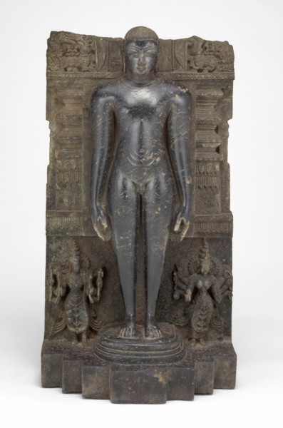 Jaina Tirthankara Chandraprabha Standing in Meditation (Kayotsarga), 12th century. Creator: Unknown.